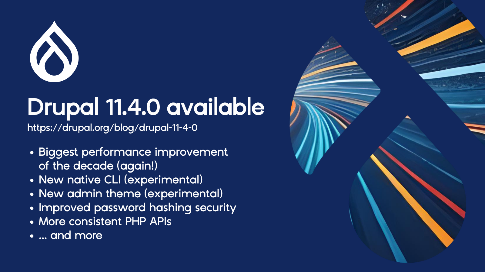 Drupal 11.4.0 is now available